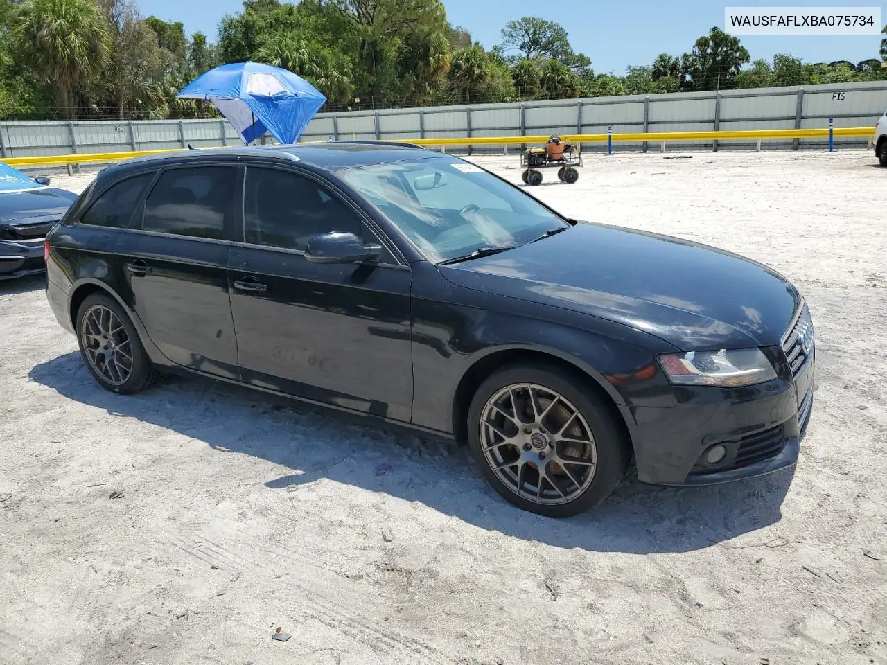 2011 Audi A4 Premium VIN: WAUSFAFLXBA075734 Lot: 56994675