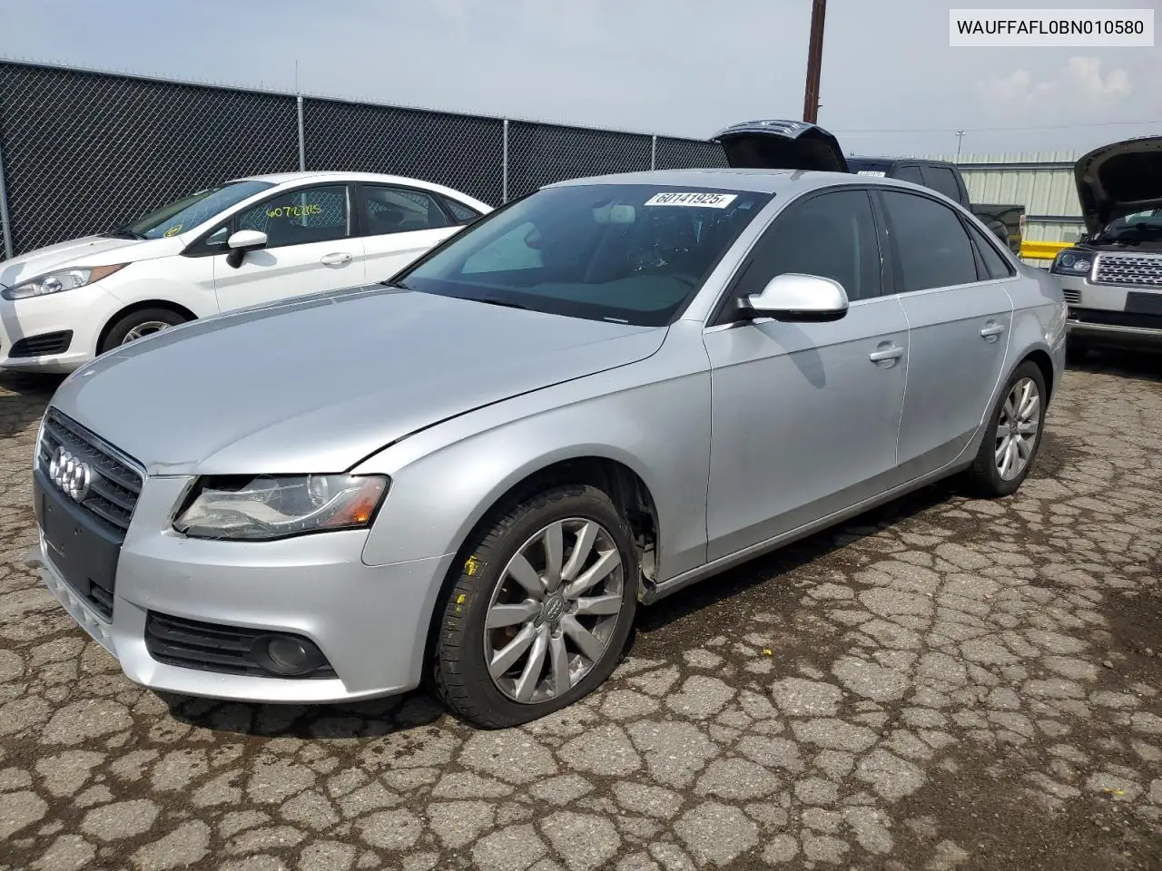 2011 Audi A4 Premium Plus VIN: WAUFFAFL0BN010580 Lot: 60141925