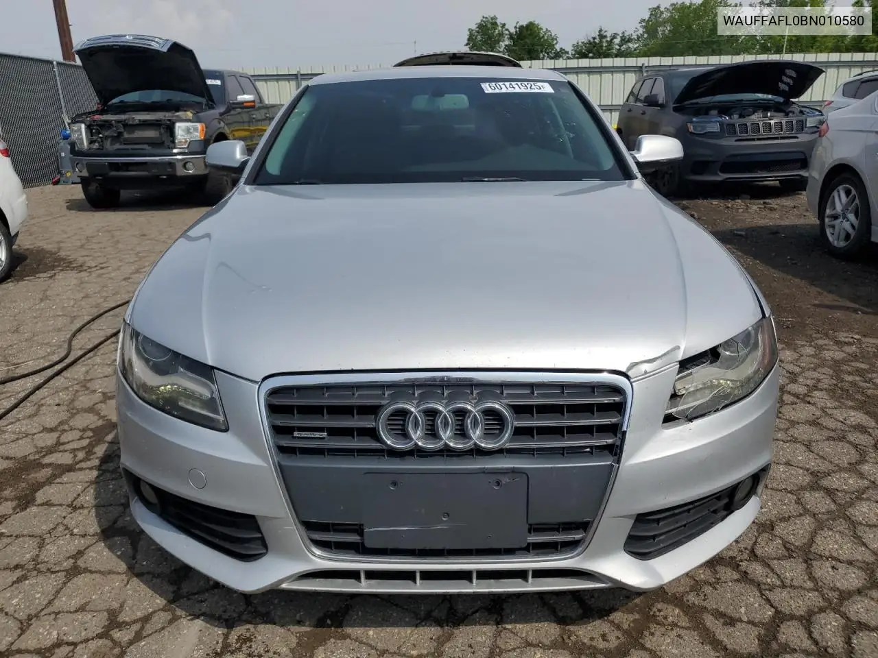 2011 Audi A4 Premium Plus VIN: WAUFFAFL0BN010580 Lot: 60141925