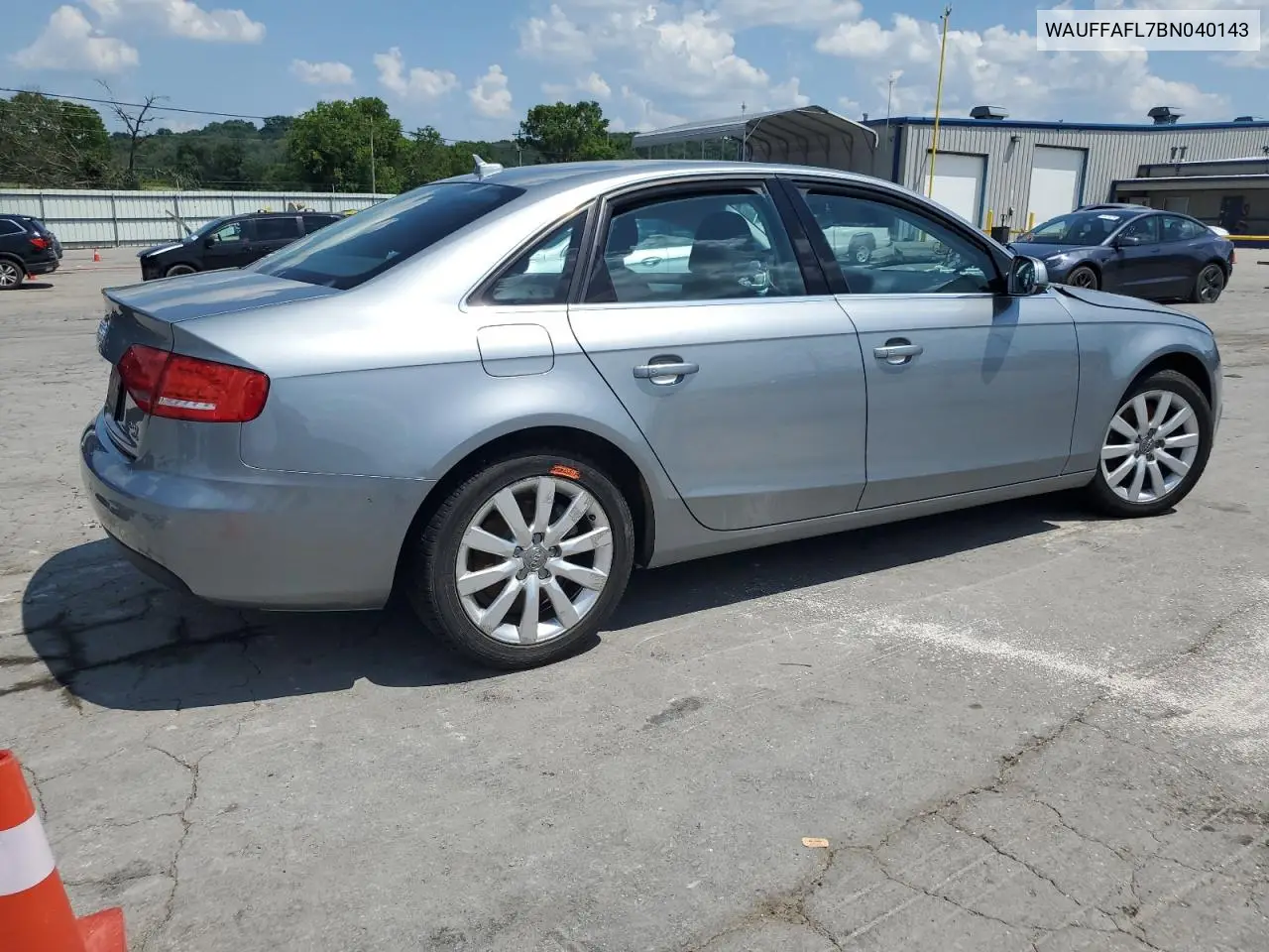 2011 Audi A4 Premium Plus VIN: WAUFFAFL7BN040143 Lot: 61821505