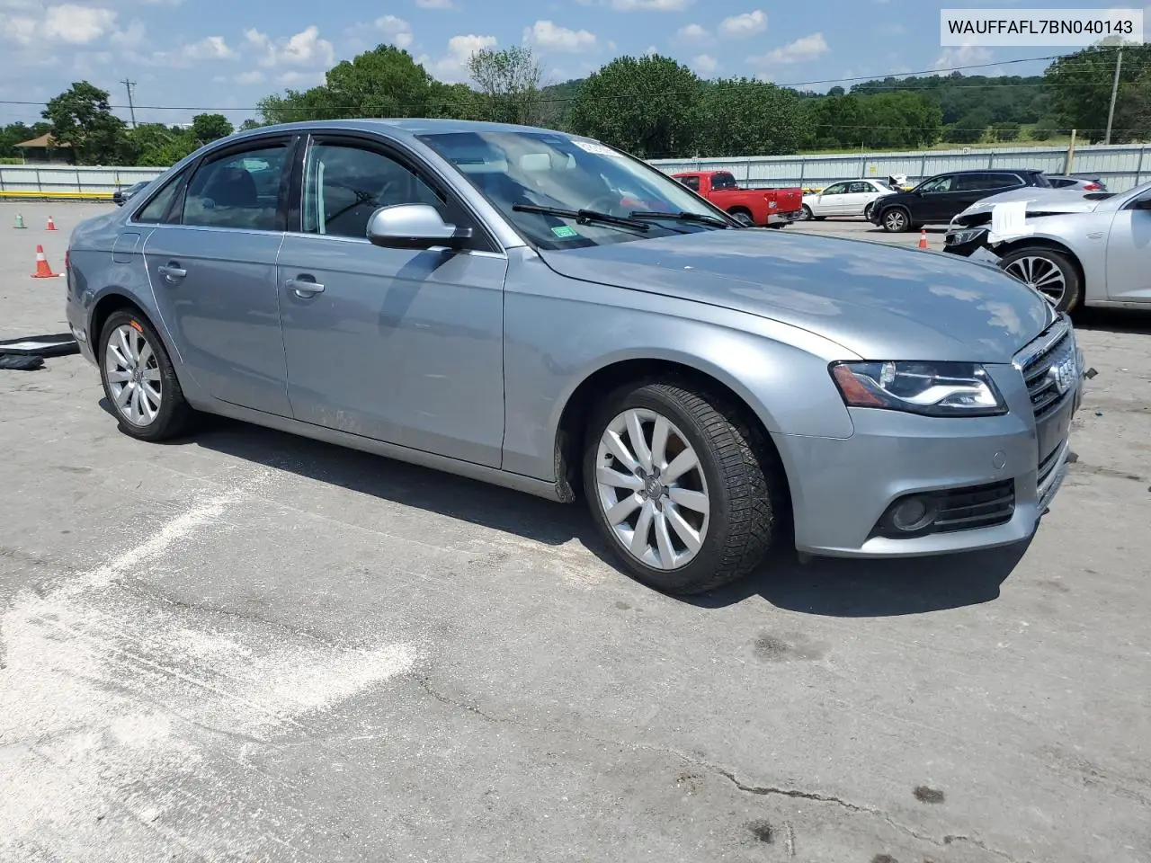 2011 Audi A4 Premium Plus VIN: WAUFFAFL7BN040143 Lot: 61821505