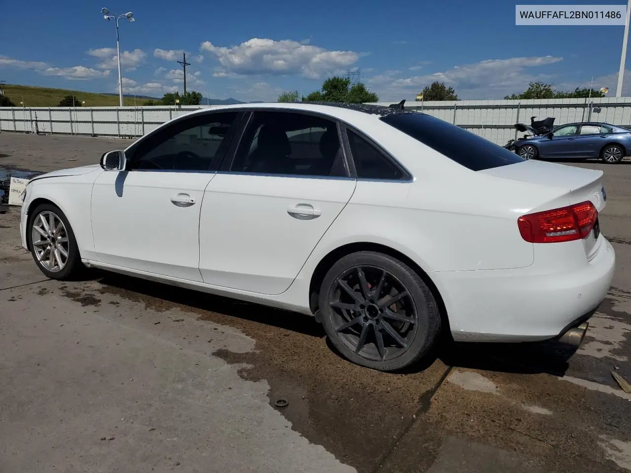 2011 Audi A4 Premium Plus VIN: WAUFFAFL2BN011486 Lot: 62715935