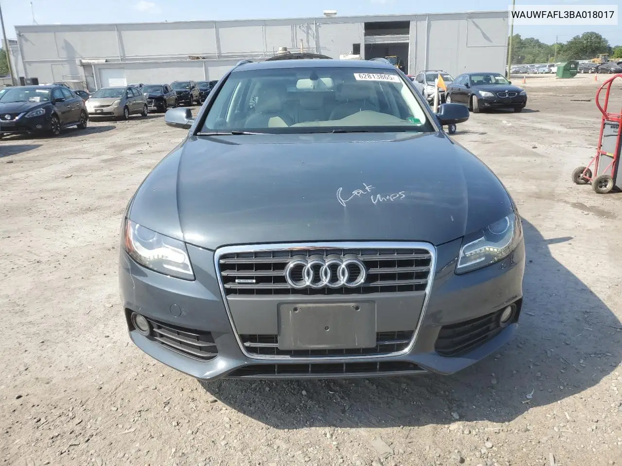 2011 Audi A4 Premium Plus VIN: WAUWFAFL3BA018017 Lot: 62813865