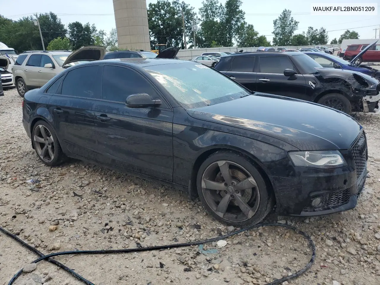 2011 Audi A4 Prestige VIN: WAUKFAFL2BN051209 Lot: 63001845
