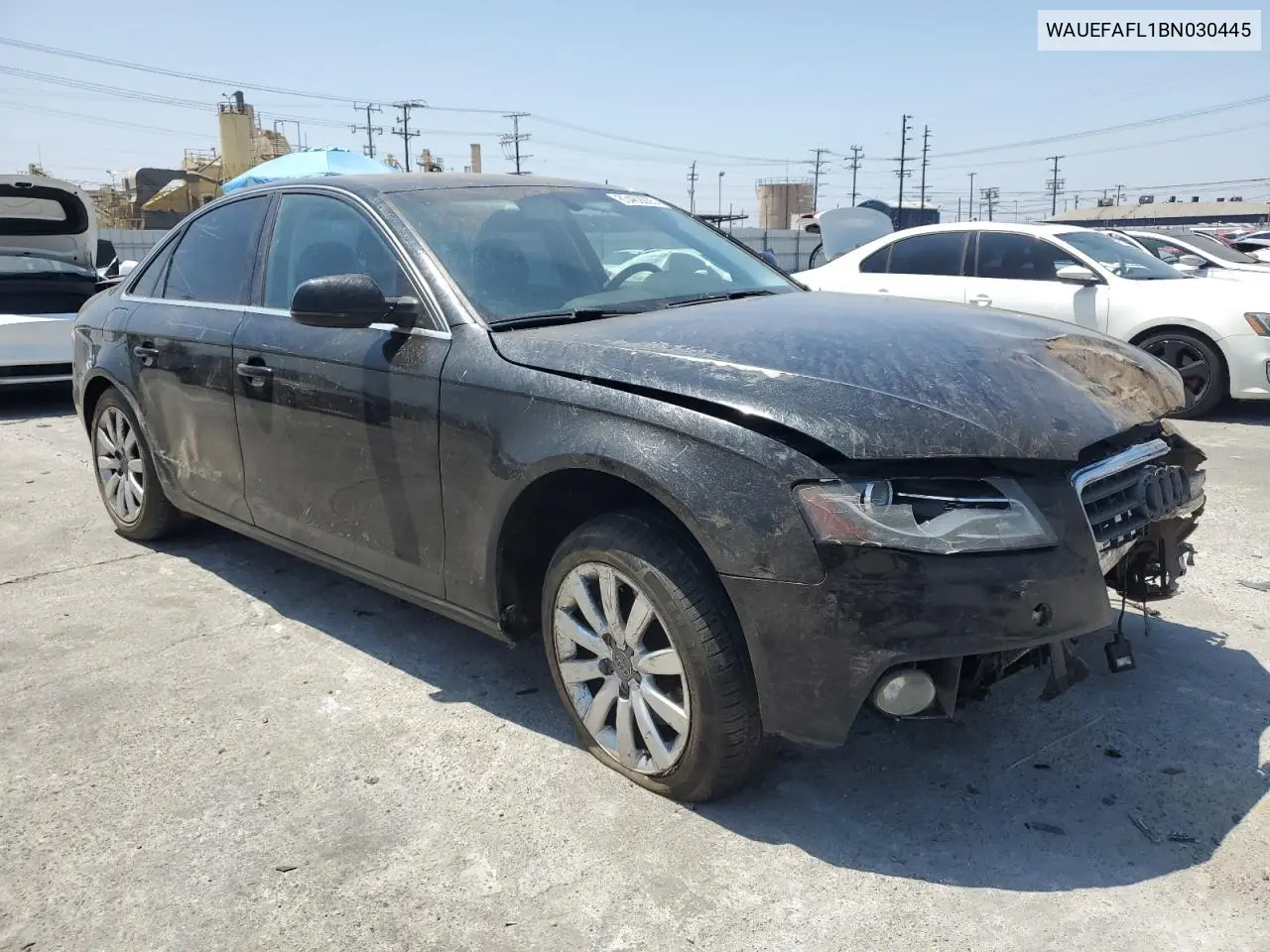 2011 Audi A4 Premium Plus VIN: WAUEFAFL1BN030445 Lot: 63469265