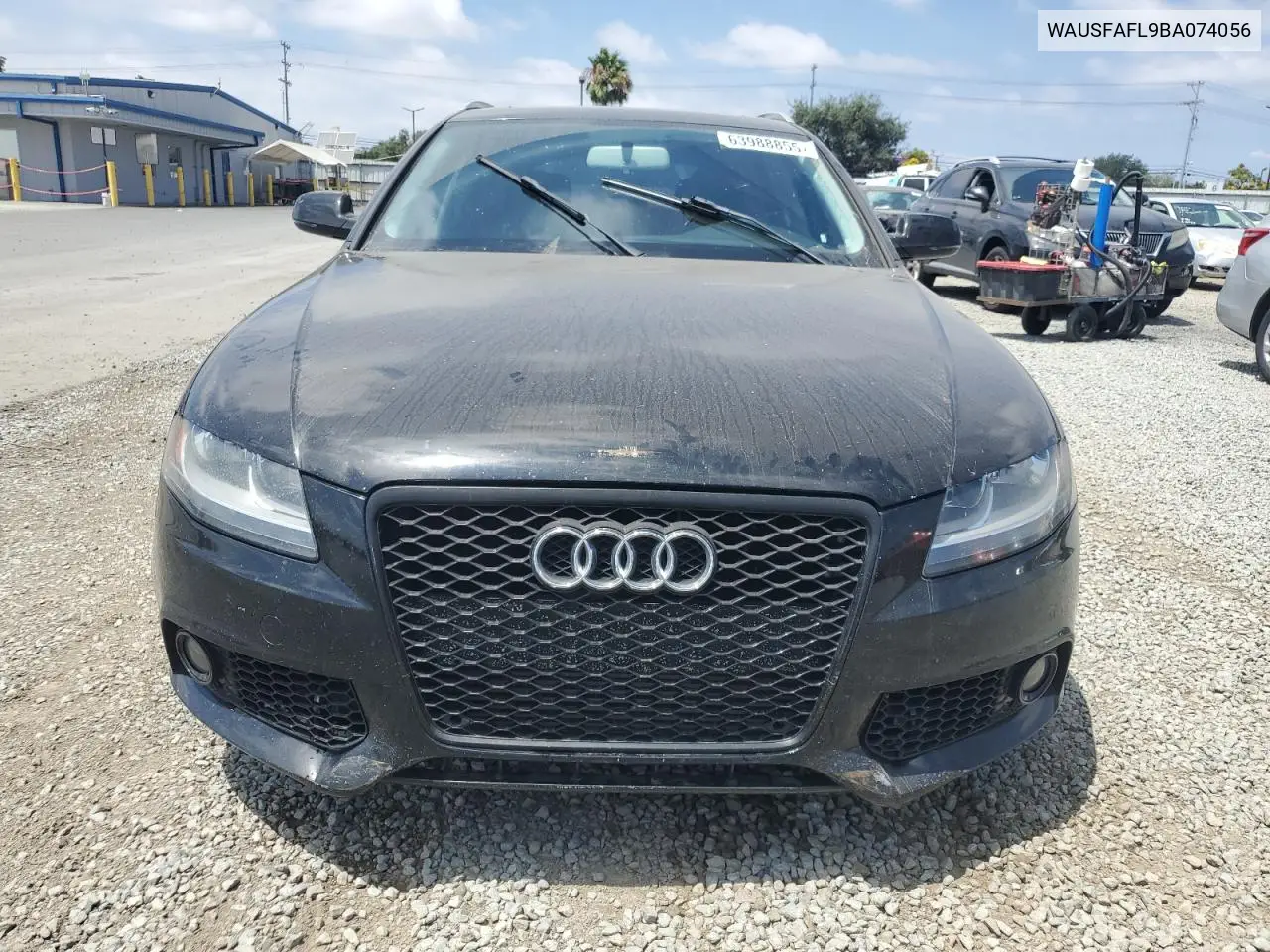 2011 Audi A4 Premium VIN: WAUSFAFL9BA074056 Lot: 63988855