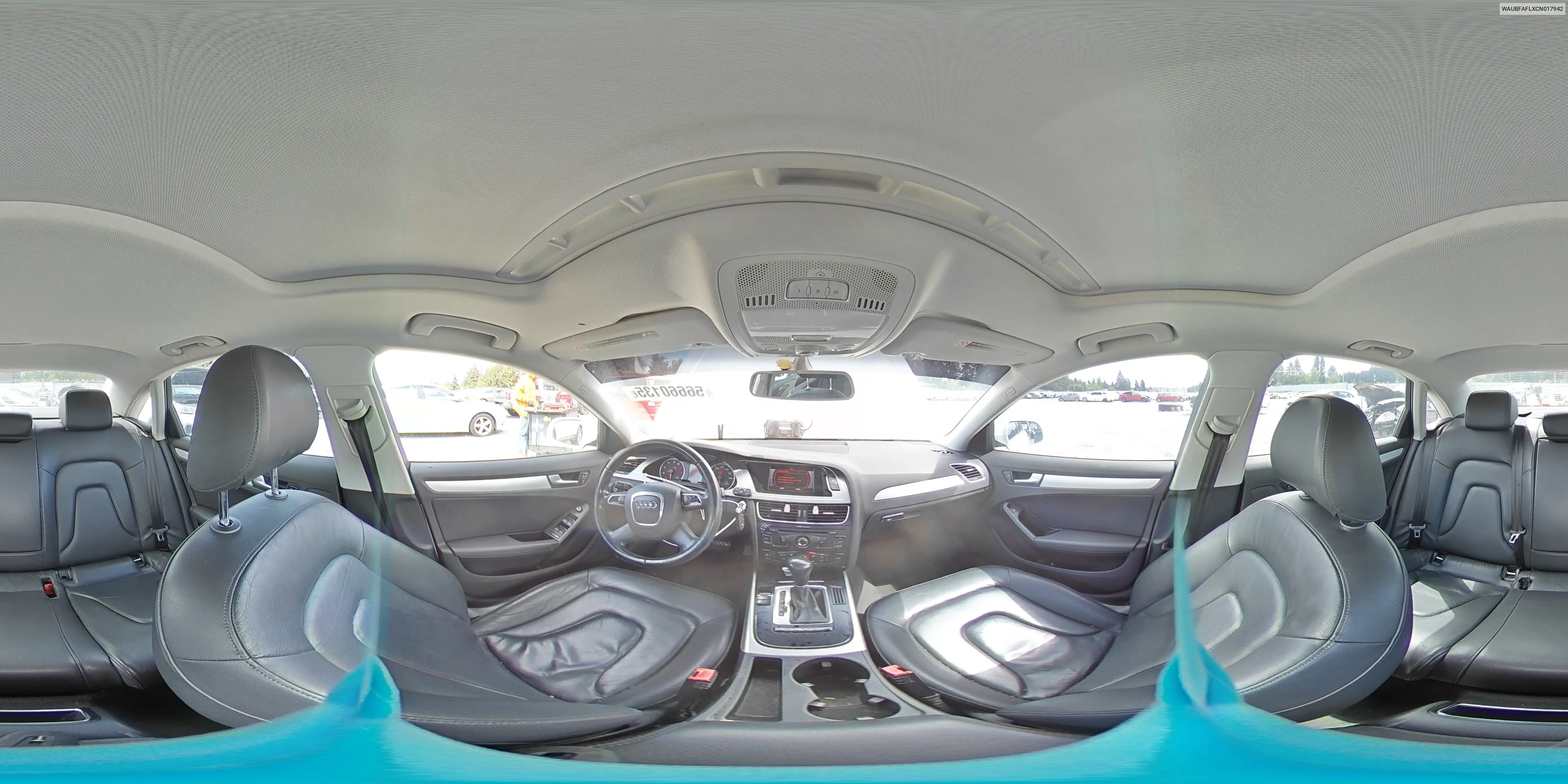 2012 Audi A4 Premium VIN: WAUBFAFLXCN017942 Lot: 56660135