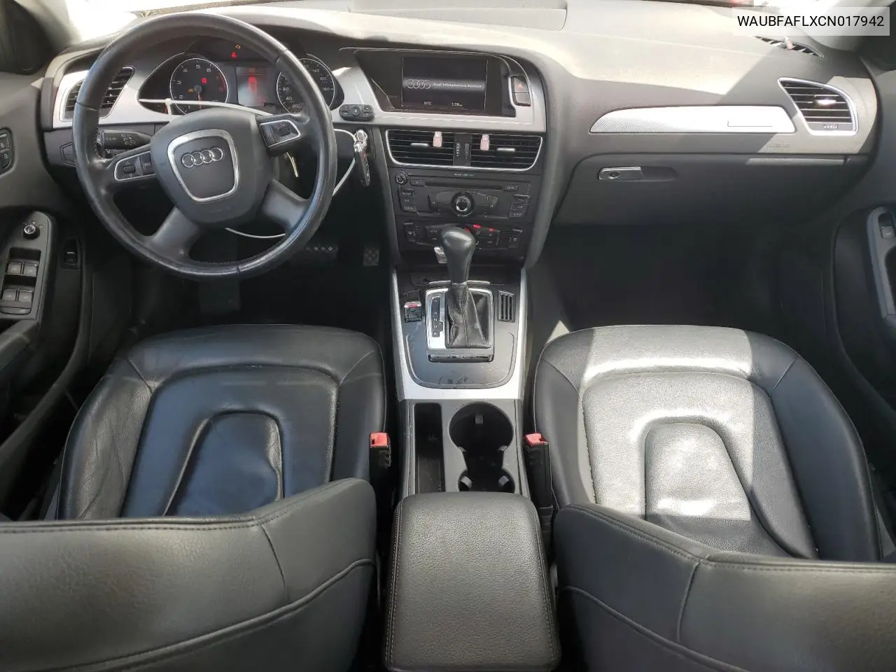 2012 Audi A4 Premium VIN: WAUBFAFLXCN017942 Lot: 56660135