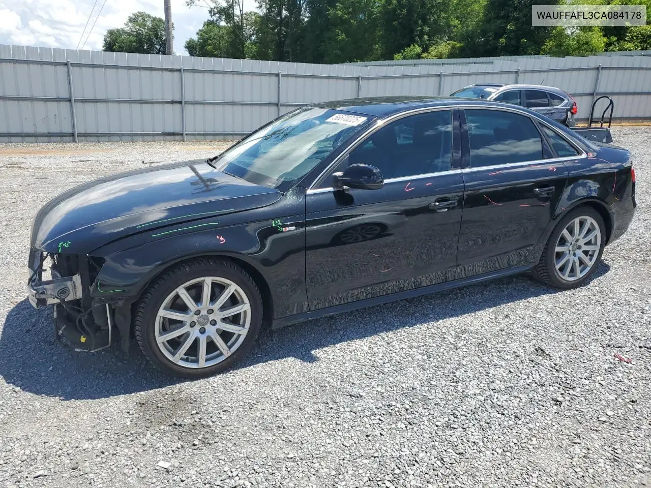 2012 Audi A4 Premium Plus VIN: WAUFFAFL3CA084178 Lot: 56670225