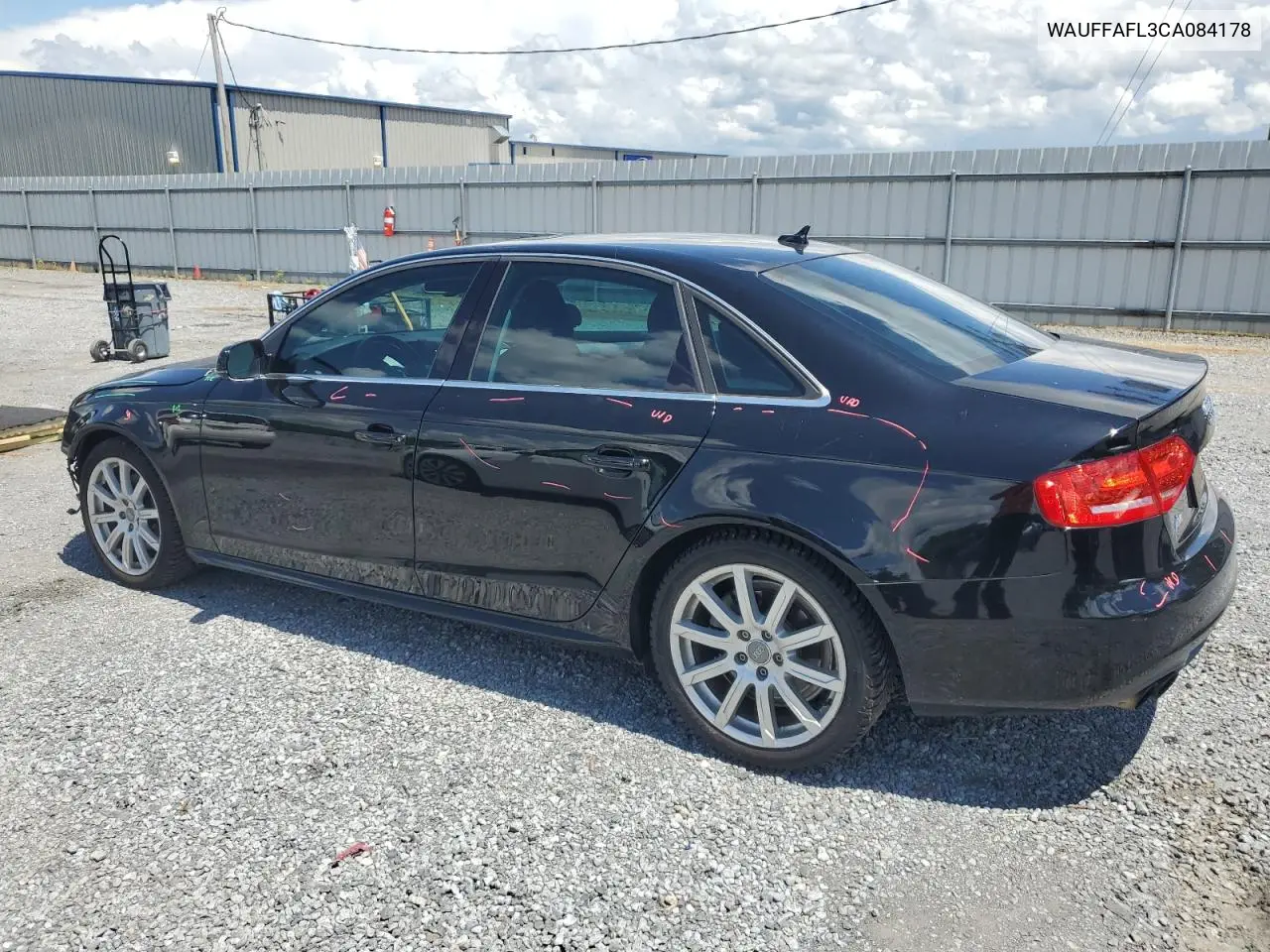 2012 Audi A4 Premium Plus VIN: WAUFFAFL3CA084178 Lot: 56670225
