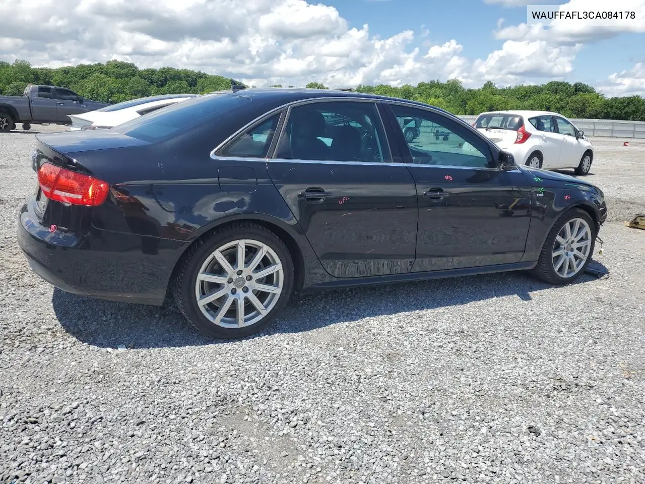 2012 Audi A4 Premium Plus VIN: WAUFFAFL3CA084178 Lot: 56670225