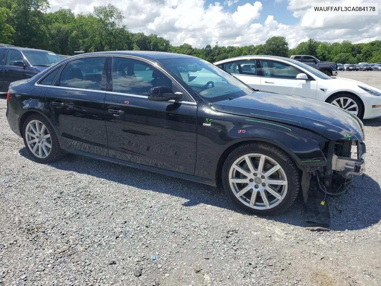 2012 Audi A4 Premium Plus VIN: WAUFFAFL3CA084178 Lot: 56670225