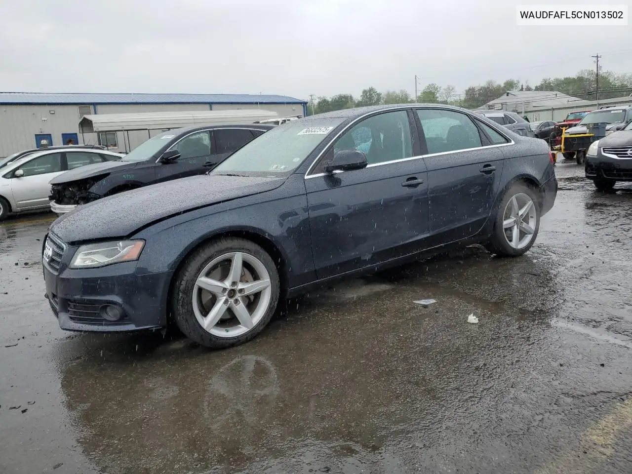 2012 Audi A4 Premium VIN: WAUDFAFL5CN013502 Lot: 56832575