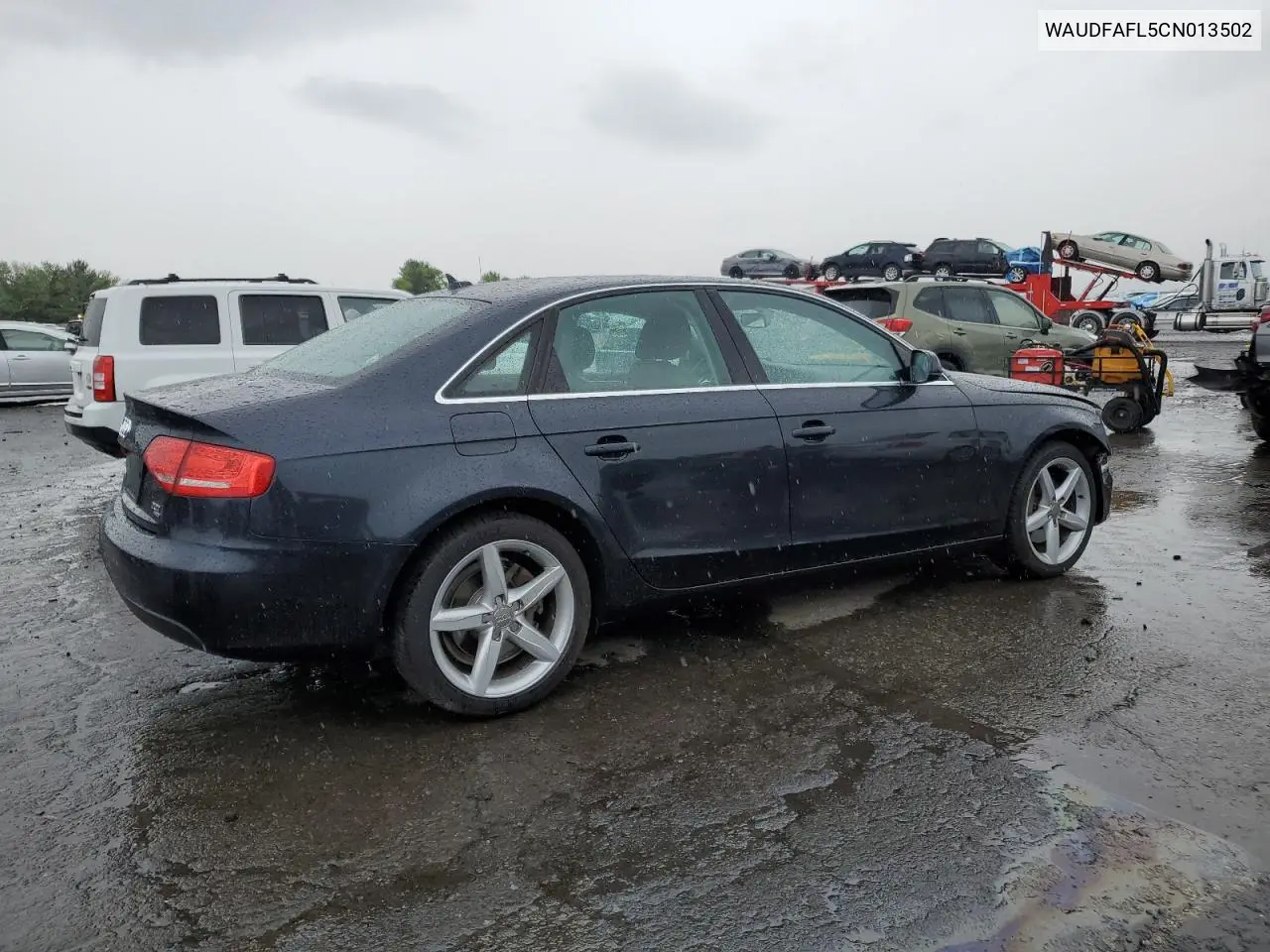 2012 Audi A4 Premium VIN: WAUDFAFL5CN013502 Lot: 56832575