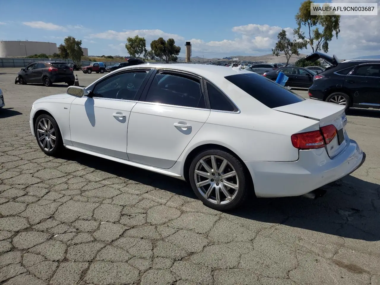 2012 Audi A4 Premium Plus VIN: WAUEFAFL9CN003687 Lot: 56969835