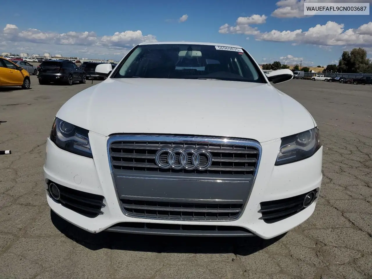 2012 Audi A4 Premium Plus VIN: WAUEFAFL9CN003687 Lot: 56969835