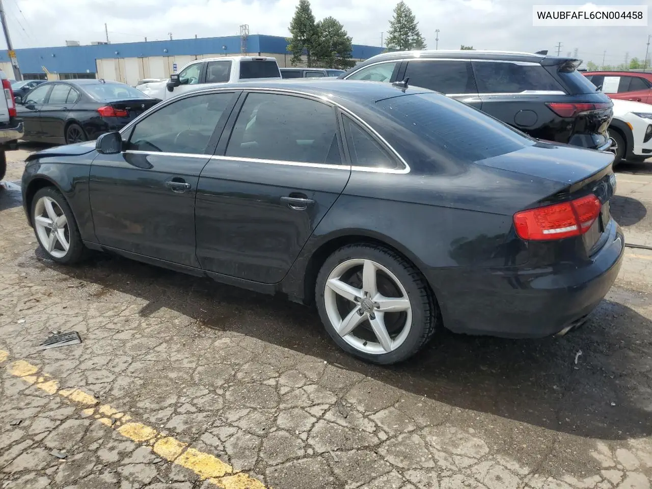 2012 Audi A4 Premium VIN: WAUBFAFL6CN004458 Lot: 57067705