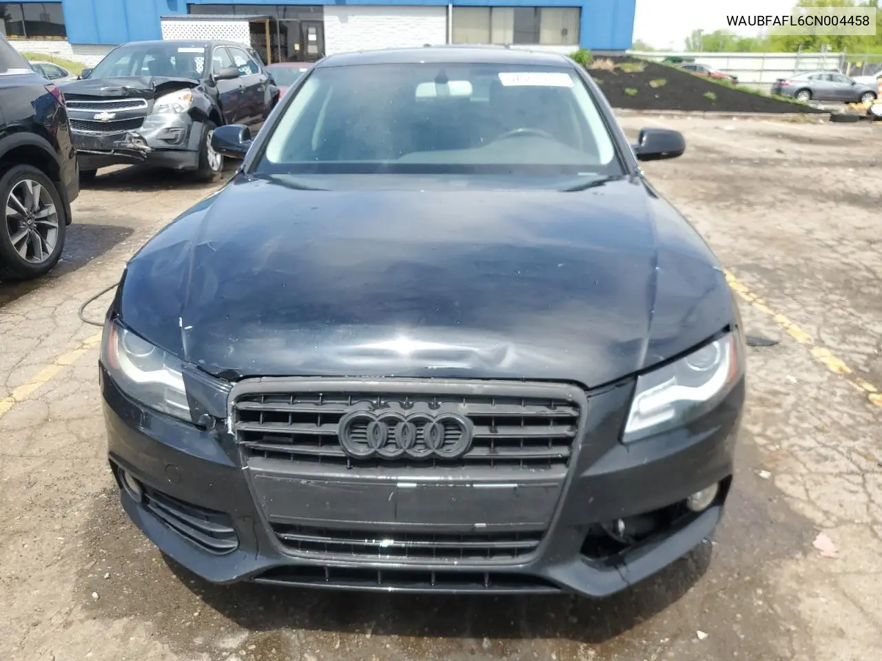 2012 Audi A4 Premium VIN: WAUBFAFL6CN004458 Lot: 57067705