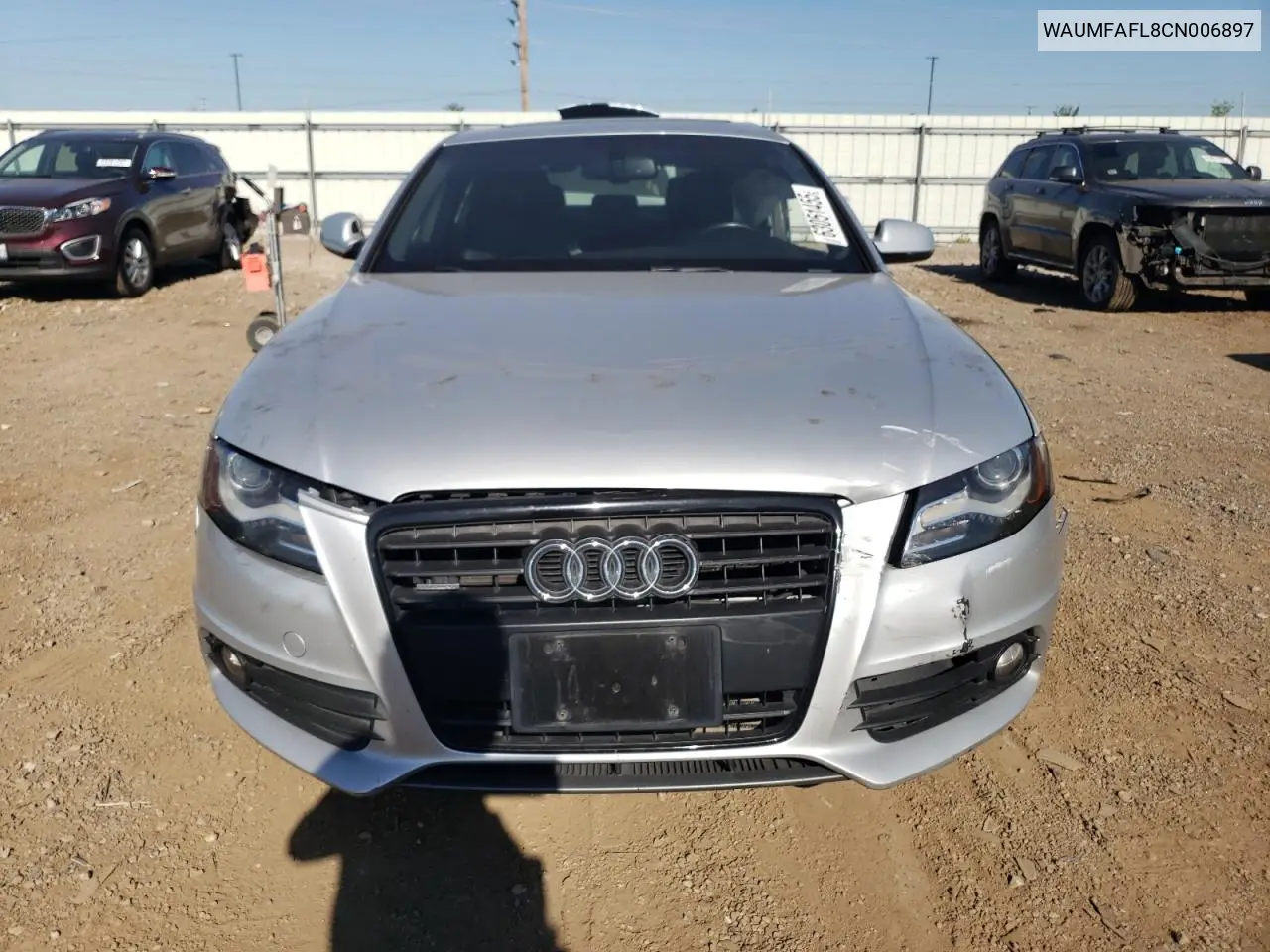 2012 Audi A4 Prestige VIN: WAUMFAFL8CN006897 Lot: 63051455