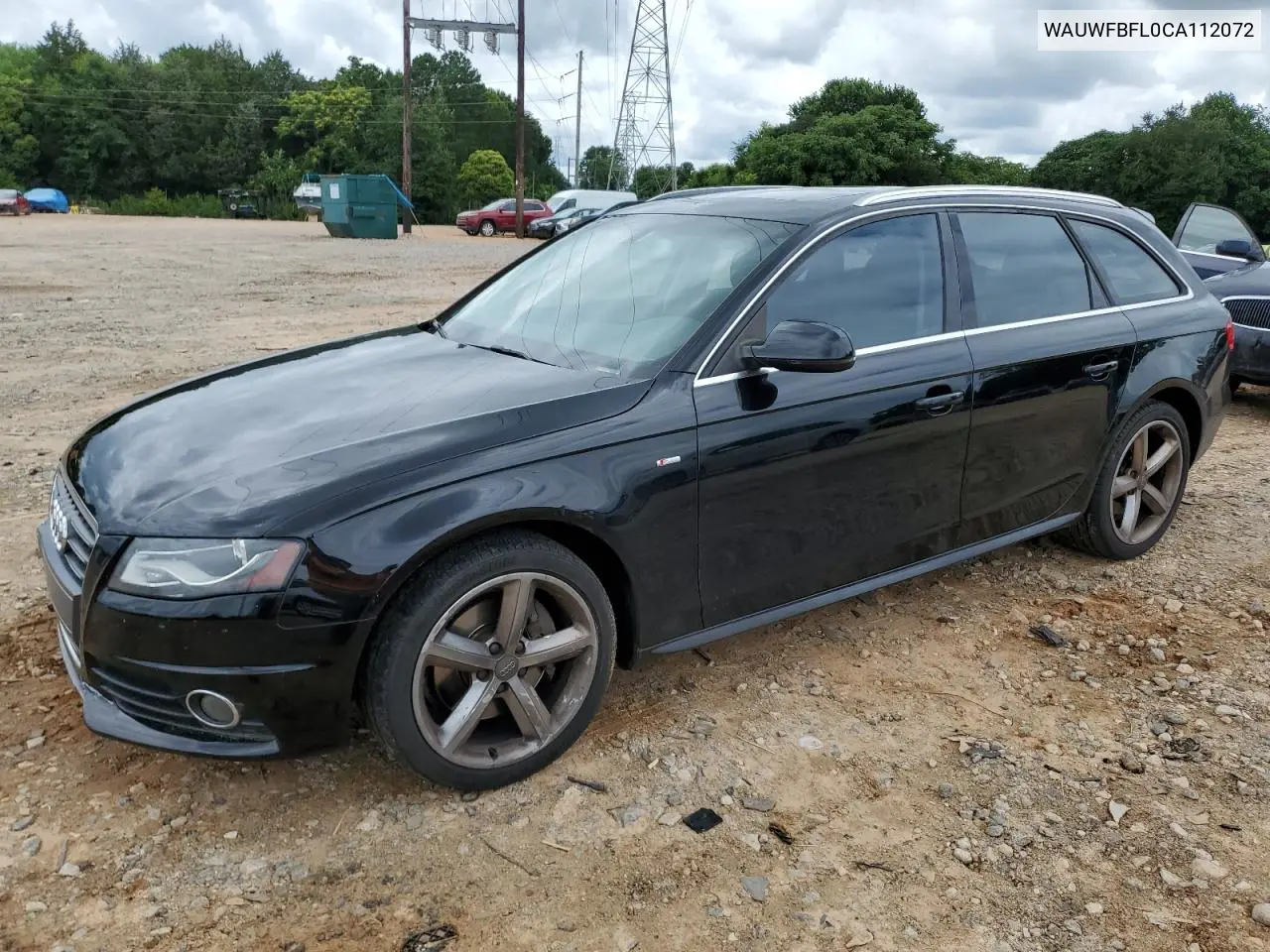 2012 Audi A4 Premium Plus VIN: WAUWFBFL0CA112072 Lot: 63122565