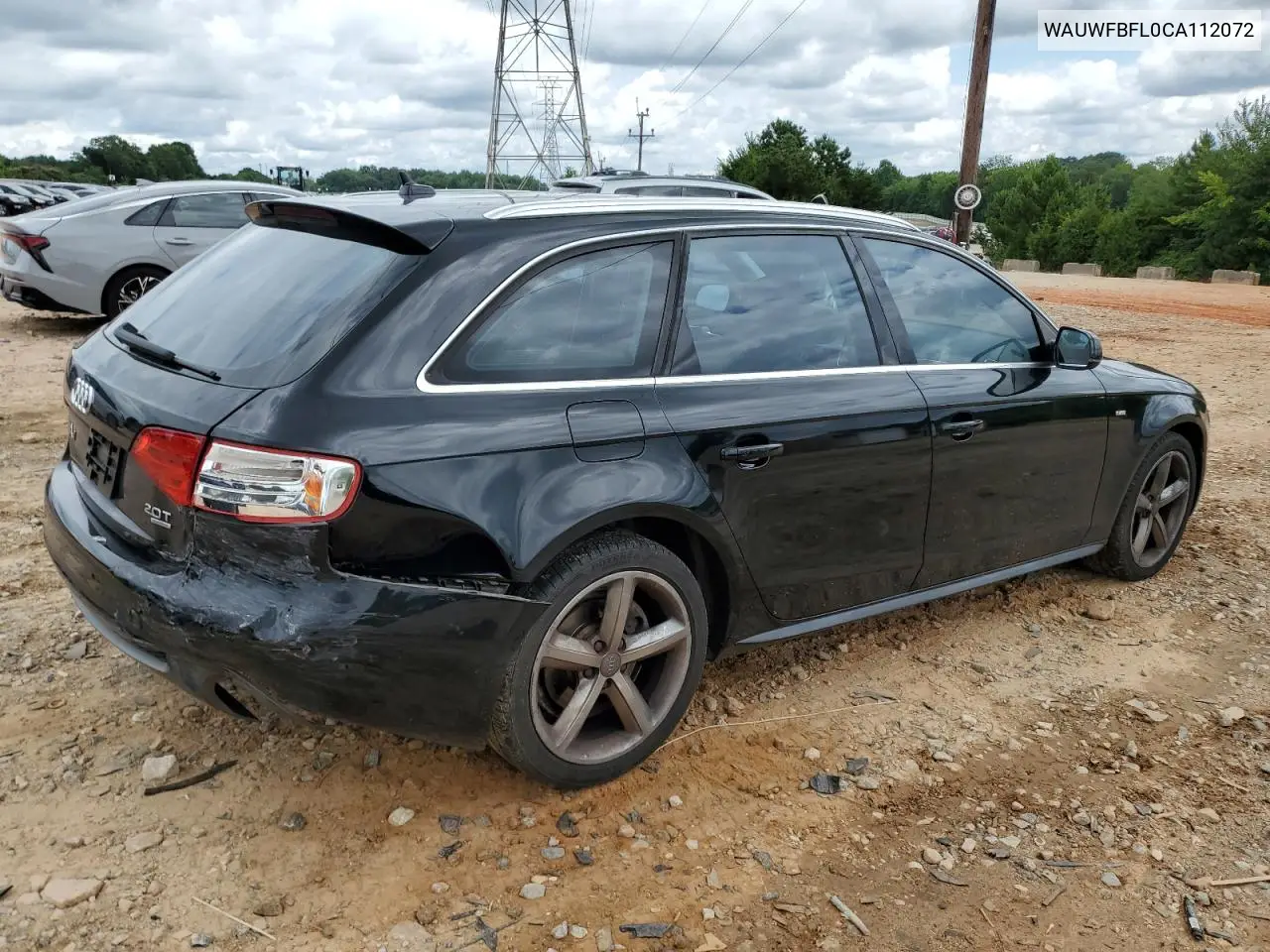 2012 Audi A4 Premium Plus VIN: WAUWFBFL0CA112072 Lot: 63122565