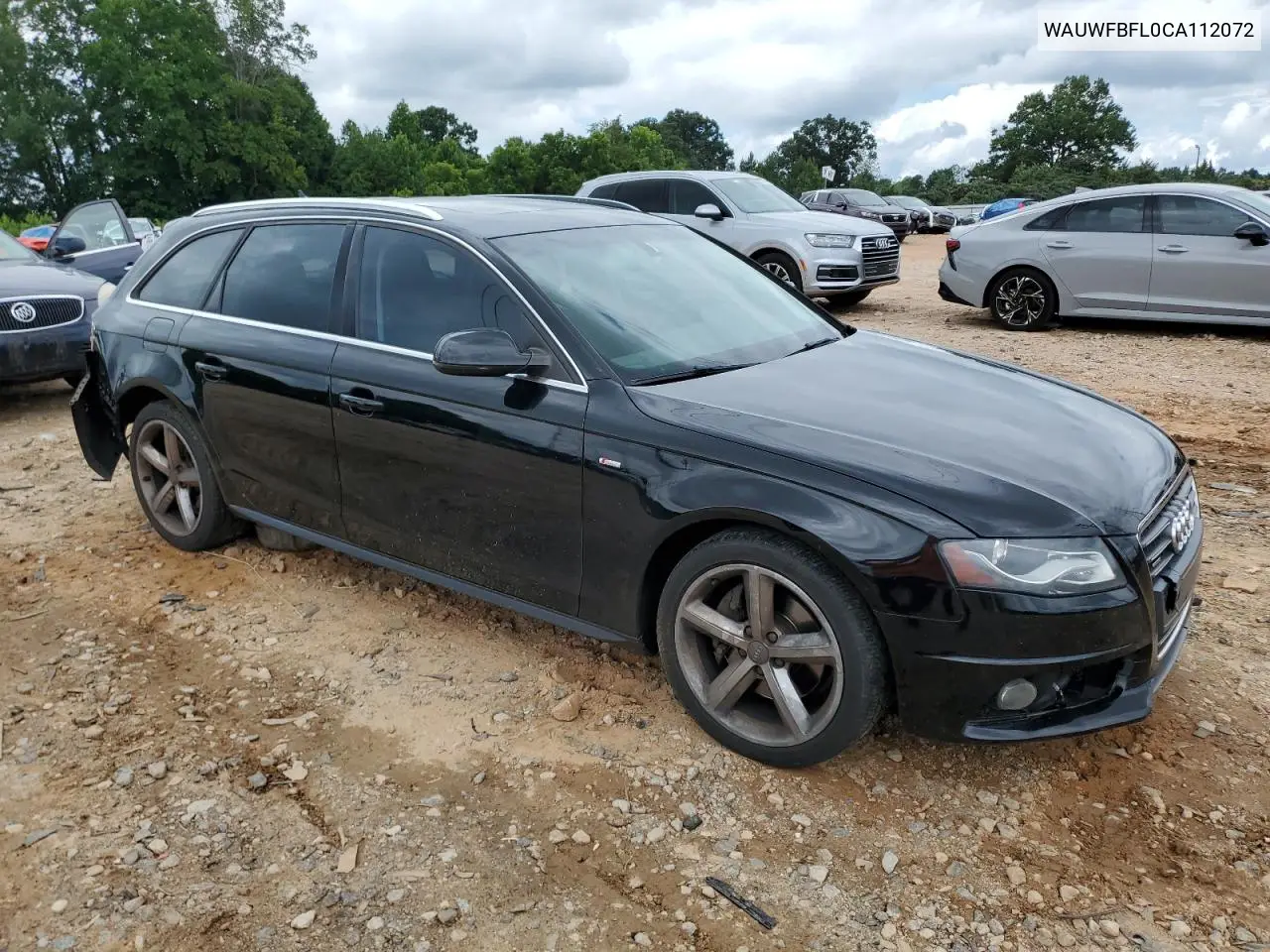 2012 Audi A4 Premium Plus VIN: WAUWFBFL0CA112072 Lot: 63122565