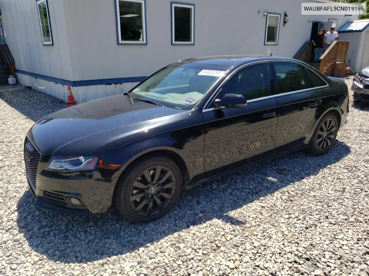2012 Audi A4 Premium VIN: WAUBFAFL9CN019195 Lot: 64826295