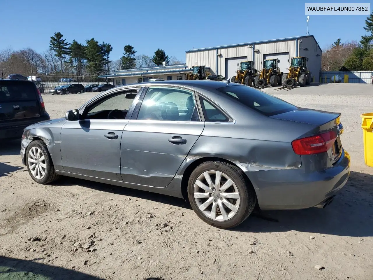2013 Audi A4 Premium VIN: WAUBFAFL4DN007862 Lot: 53303695