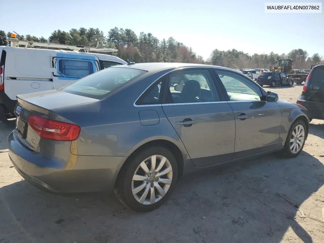 2013 Audi A4 Premium VIN: WAUBFAFL4DN007862 Lot: 53303695