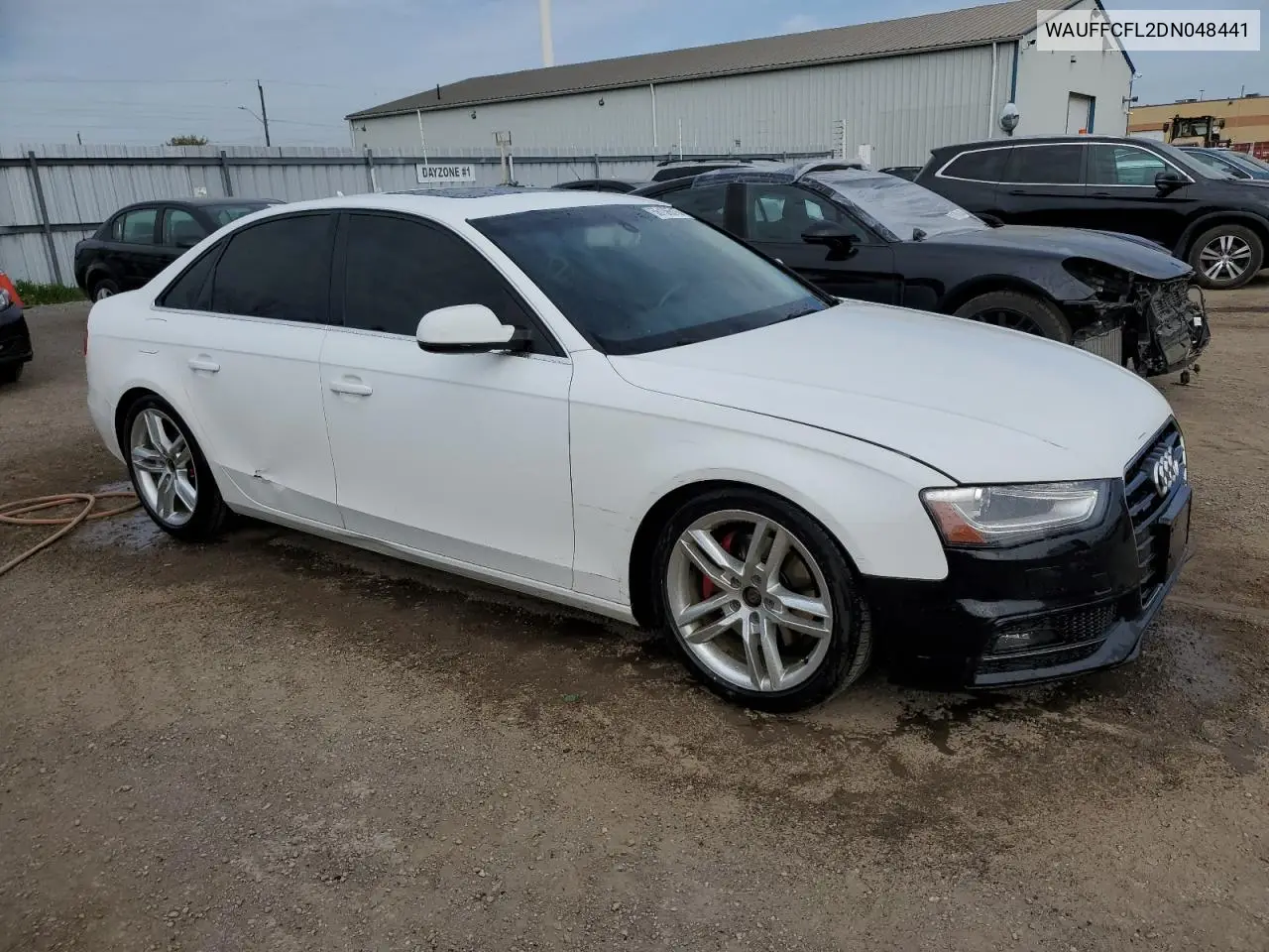 2013 Audi A4 Premium Plus VIN: WAUFFCFL2DN048441 Lot: 56106515