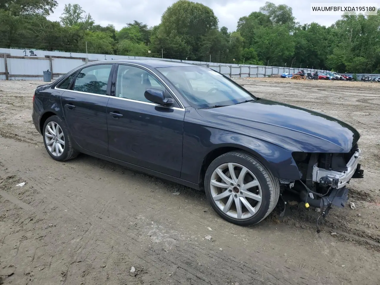 2013 Audi A4 Prestige VIN: WAUMFBFLXDA195180 Lot: 56621225