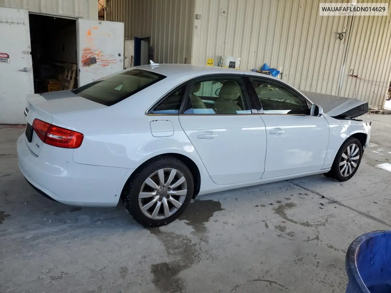 2013 Audi A4 Premium VIN: WAUAFAFL6DN014629 Lot: 56691675