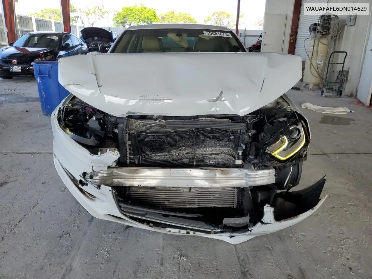 2013 Audi A4 Premium VIN: WAUAFAFL6DN014629 Lot: 56691675