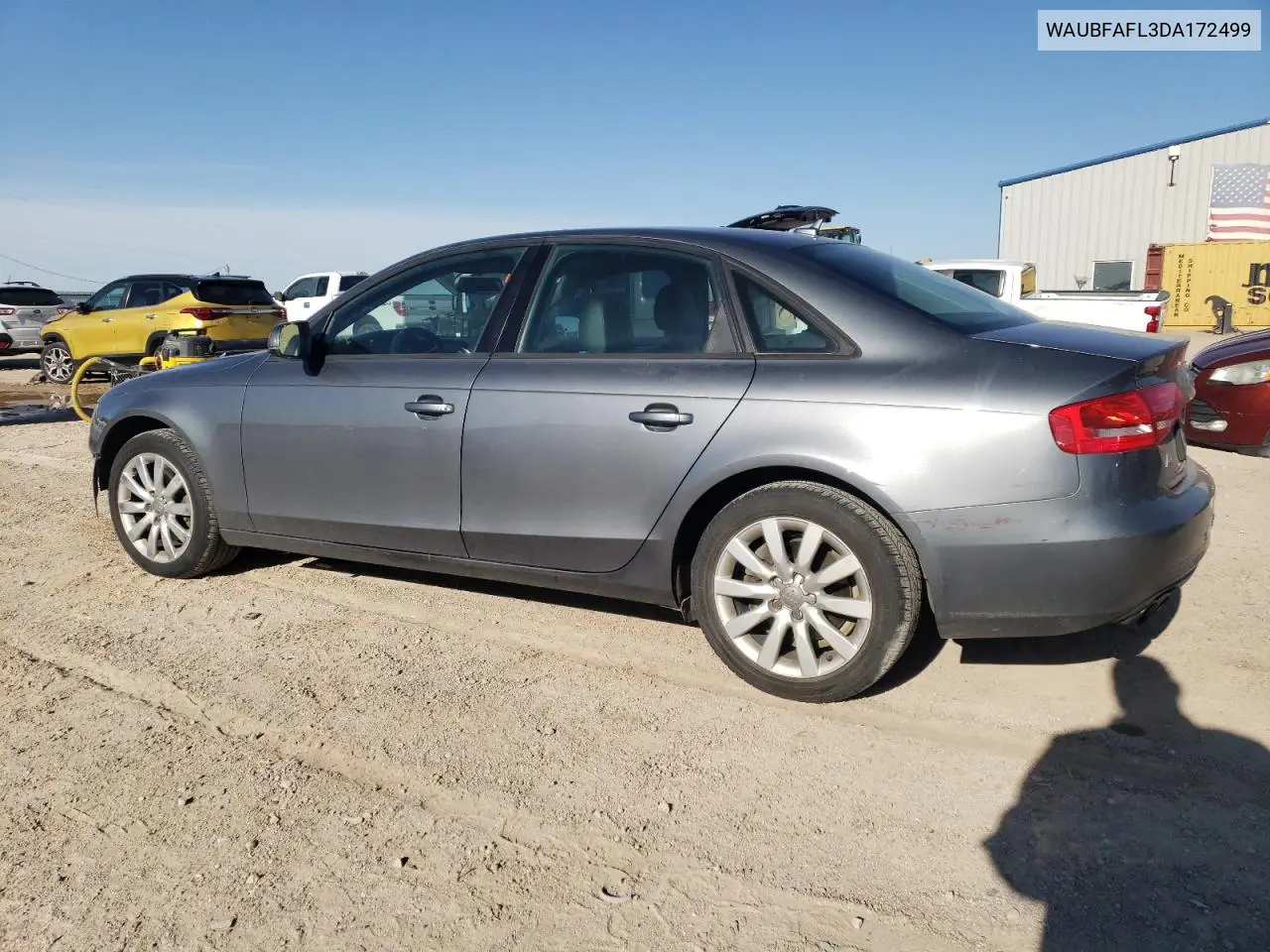 2013 Audi A4 Premium VIN: WAUBFAFL3DA172499 Lot: 56747405