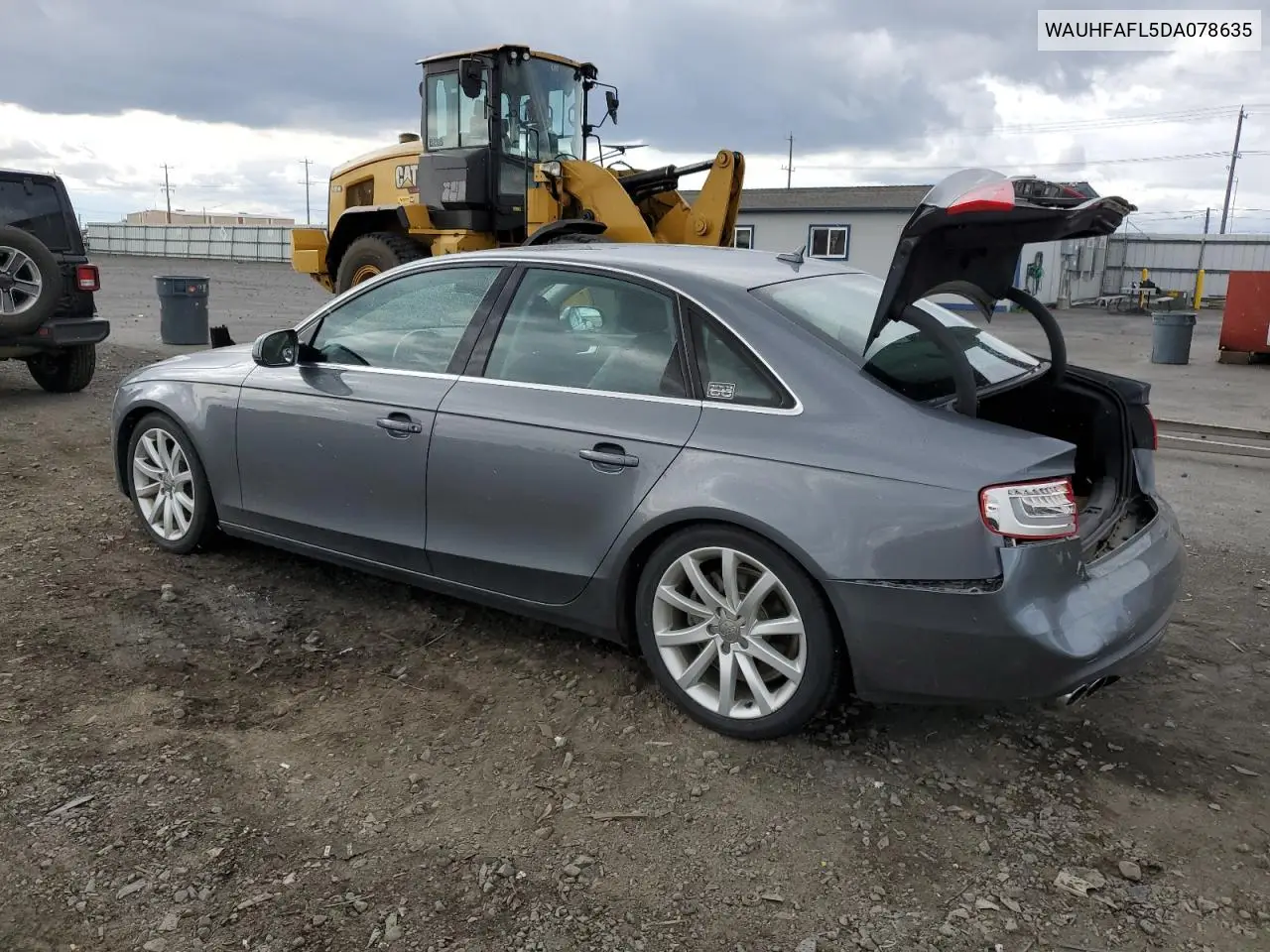 2013 Audi A4 Premium Plus VIN: WAUHFAFL5DA078635 Lot: 56800555