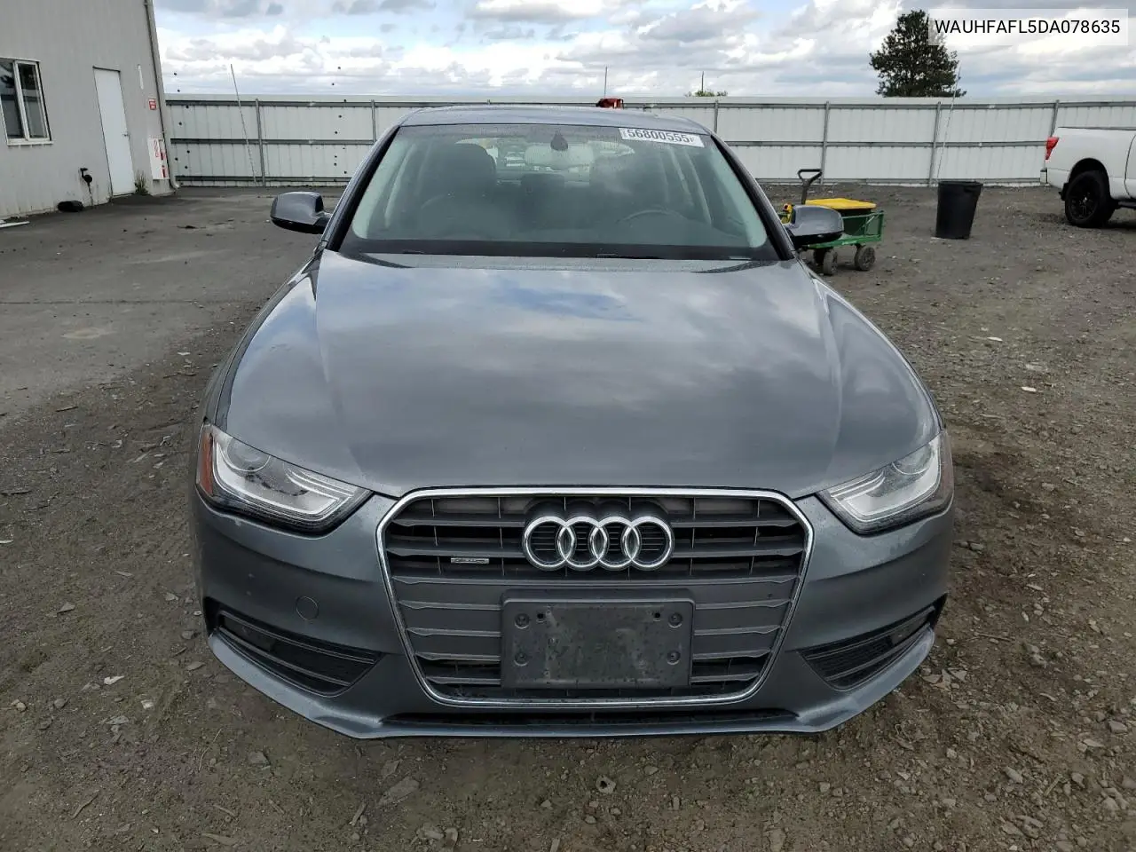 2013 Audi A4 Premium Plus VIN: WAUHFAFL5DA078635 Lot: 56800555