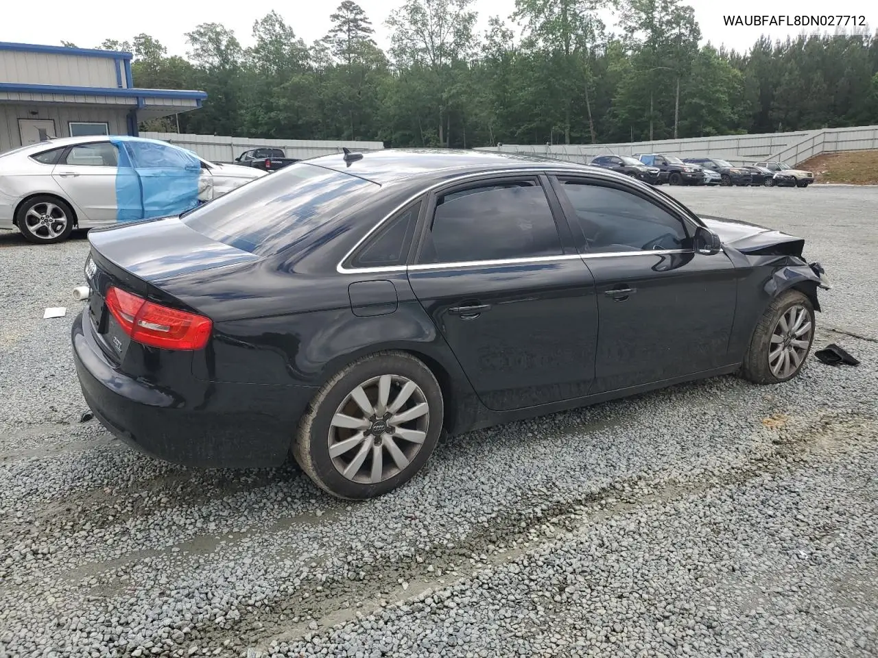 2013 Audi A4 Premium VIN: WAUBFAFL8DN027712 Lot: 57011675