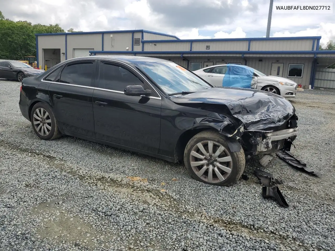 2013 Audi A4 Premium VIN: WAUBFAFL8DN027712 Lot: 57011675