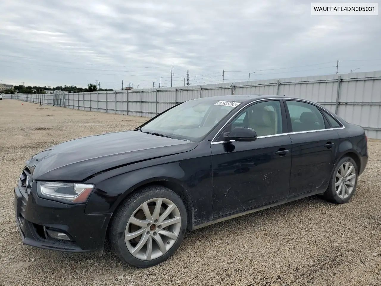 2013 Audi A4 Premium Plus VIN: WAUFFAFL4DN005031 Lot: 61857265