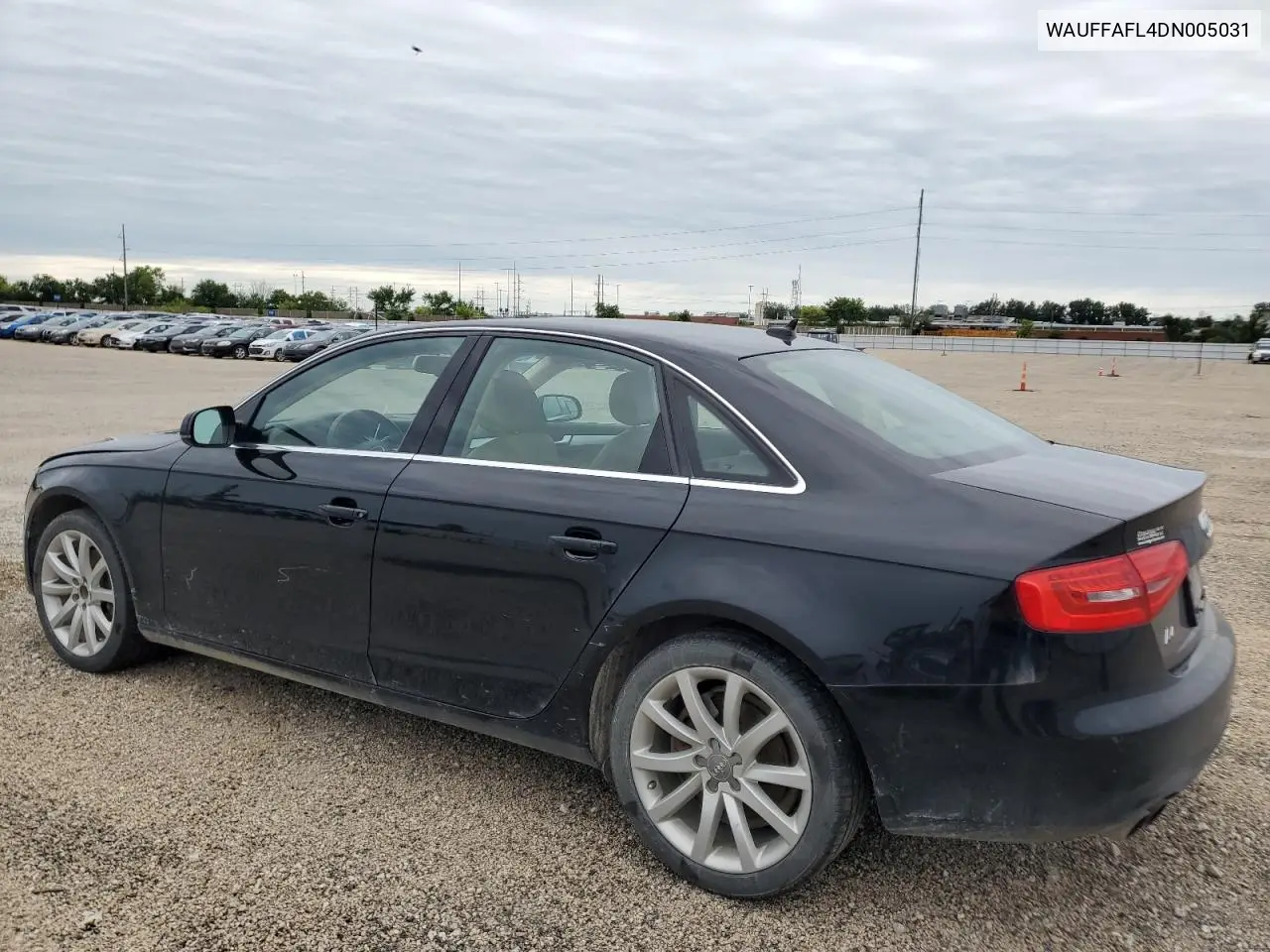 2013 Audi A4 Premium Plus VIN: WAUFFAFL4DN005031 Lot: 61857265