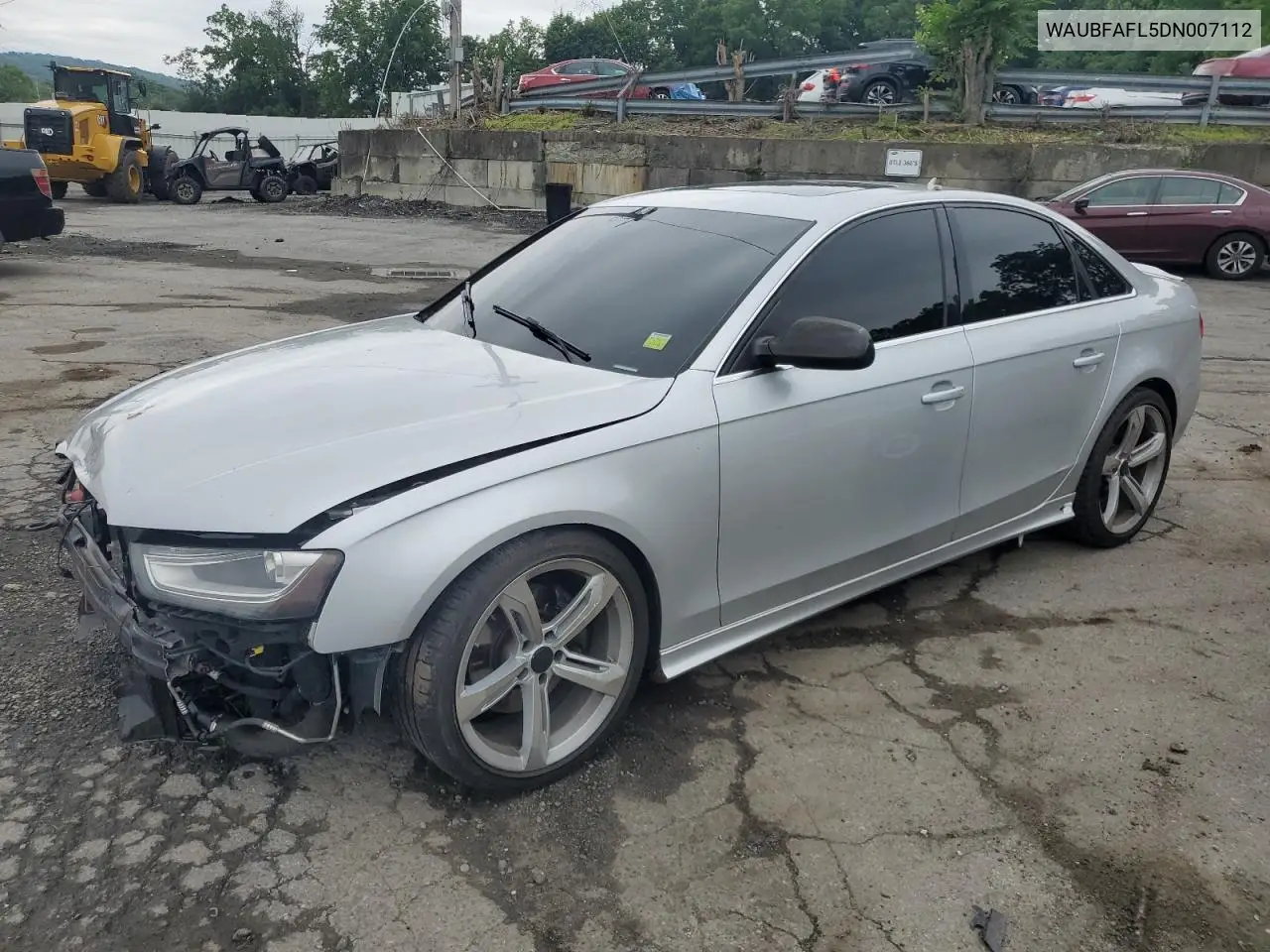 2013 Audi A4 Premium VIN: WAUBFAFL5DN007112 Lot: 62006545