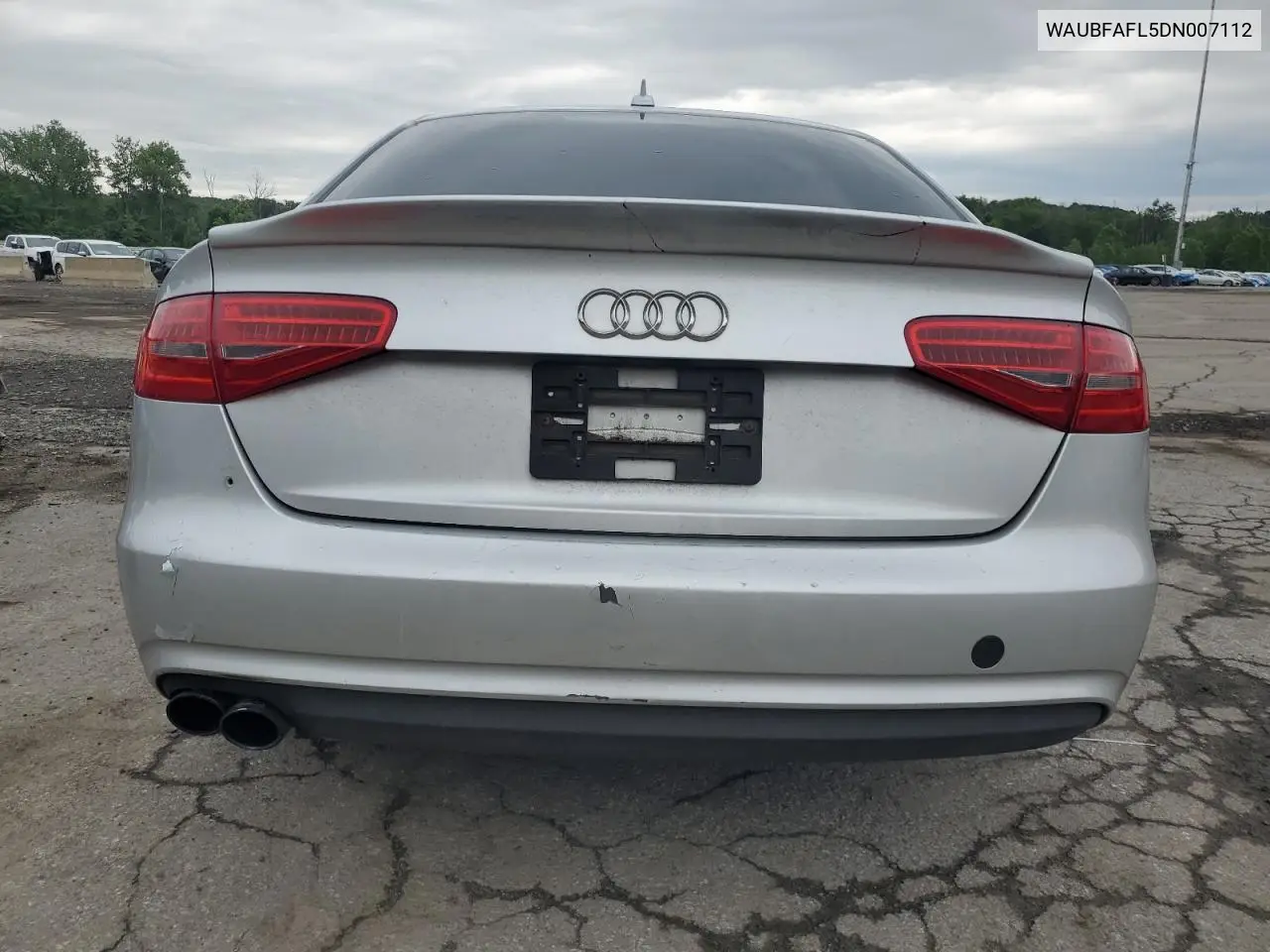 2013 Audi A4 Premium VIN: WAUBFAFL5DN007112 Lot: 62006545
