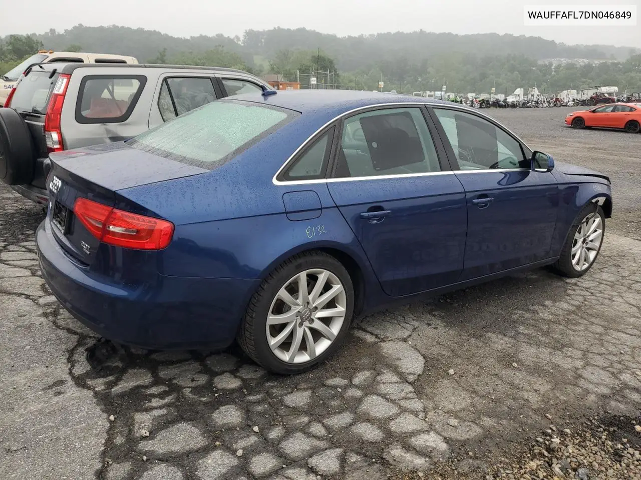 2013 Audi A4 Premium Plus VIN: WAUFFAFL7DN046849 Lot: 62363845