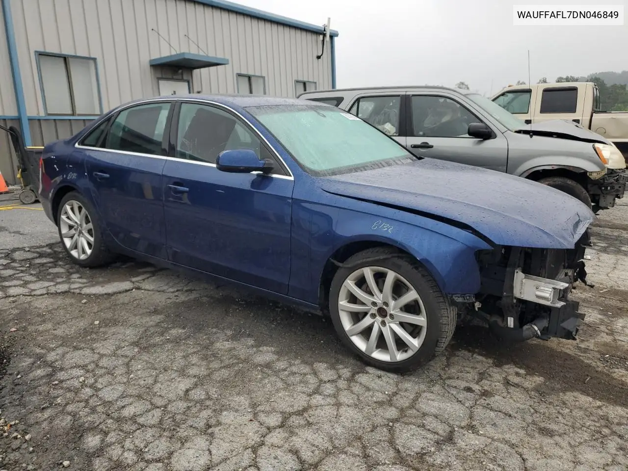 2013 Audi A4 Premium Plus VIN: WAUFFAFL7DN046849 Lot: 62363845