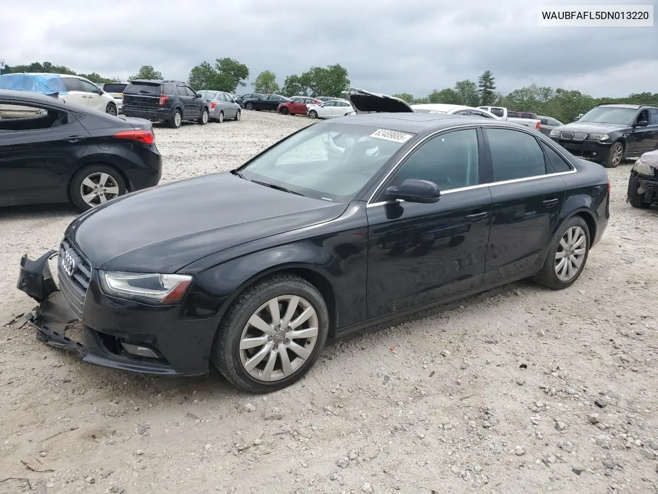 2013 Audi A4 Premium VIN: WAUBFAFL5DN013220 Lot: 62489885