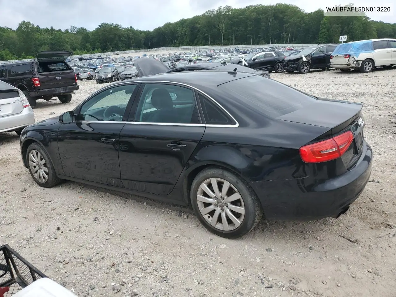 2013 Audi A4 Premium VIN: WAUBFAFL5DN013220 Lot: 62489885