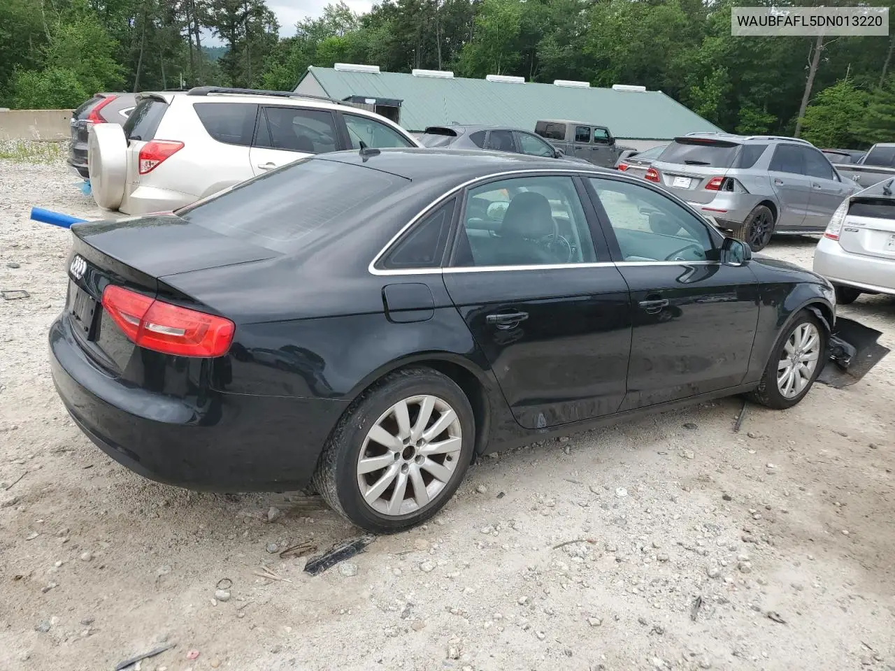 2013 Audi A4 Premium VIN: WAUBFAFL5DN013220 Lot: 62489885