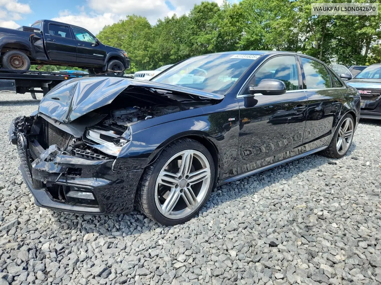 2013 Audi A4 Prestige VIN: WAUKFAFL5DN042670 Lot: 62731825
