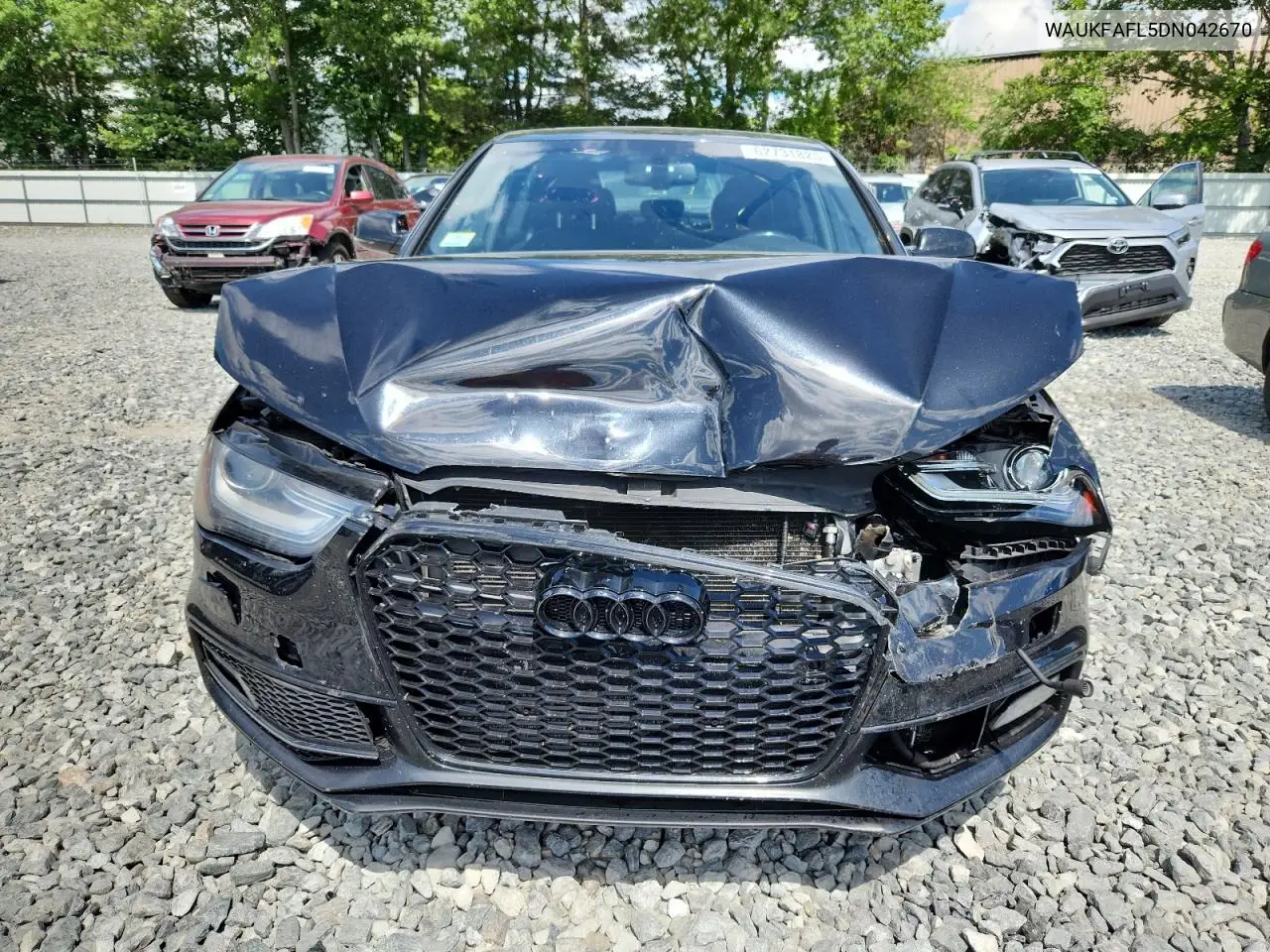 2013 Audi A4 Prestige VIN: WAUKFAFL5DN042670 Lot: 62731825