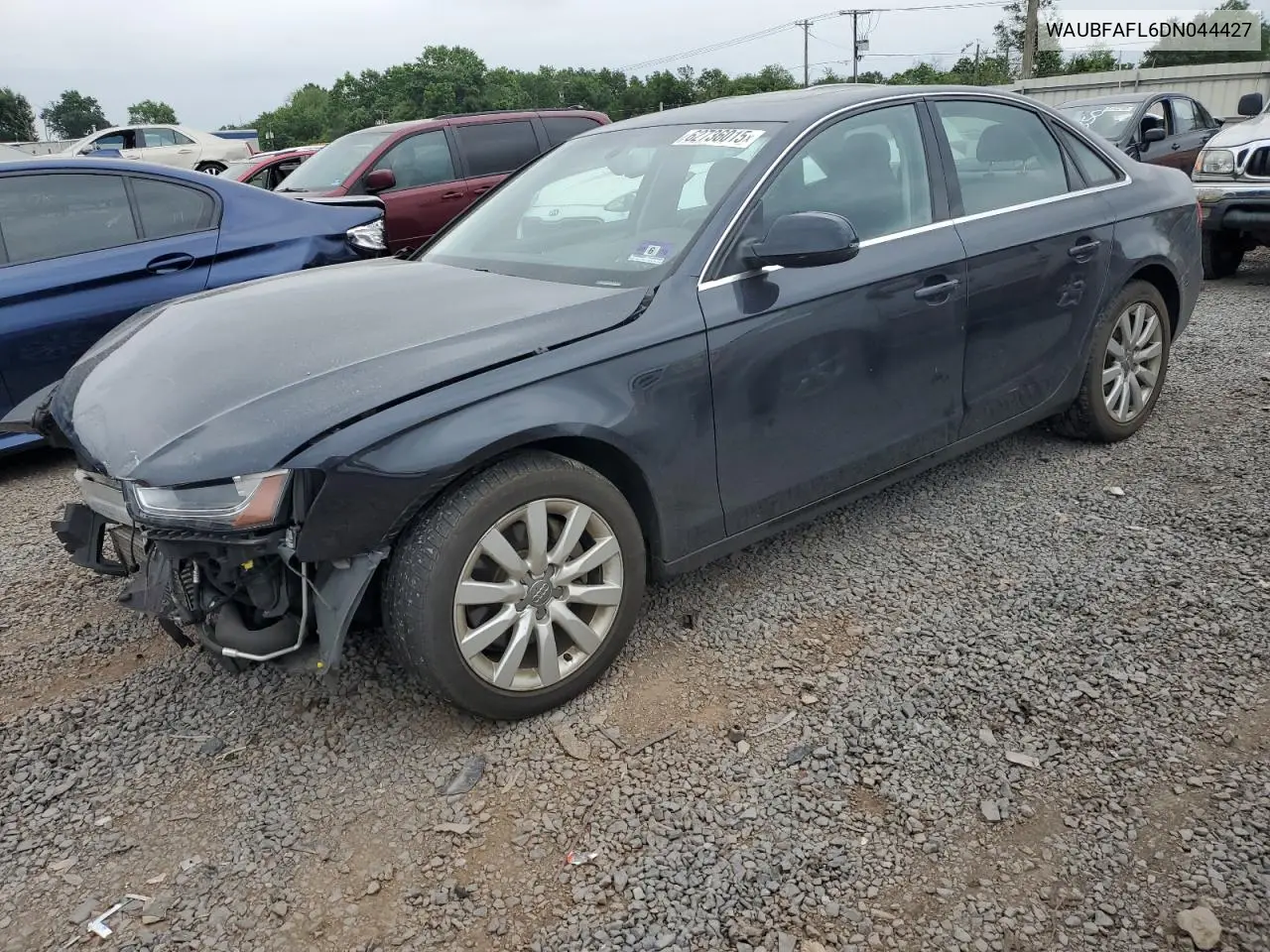 2013 Audi A4 Premium VIN: WAUBFAFL6DN044427 Lot: 62736015